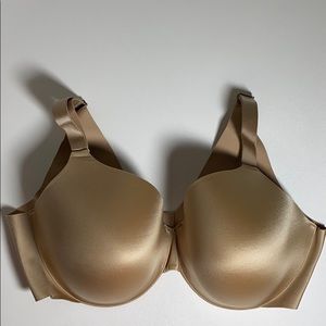 Soma Vanishing Back full coverage bra 42D soft tan